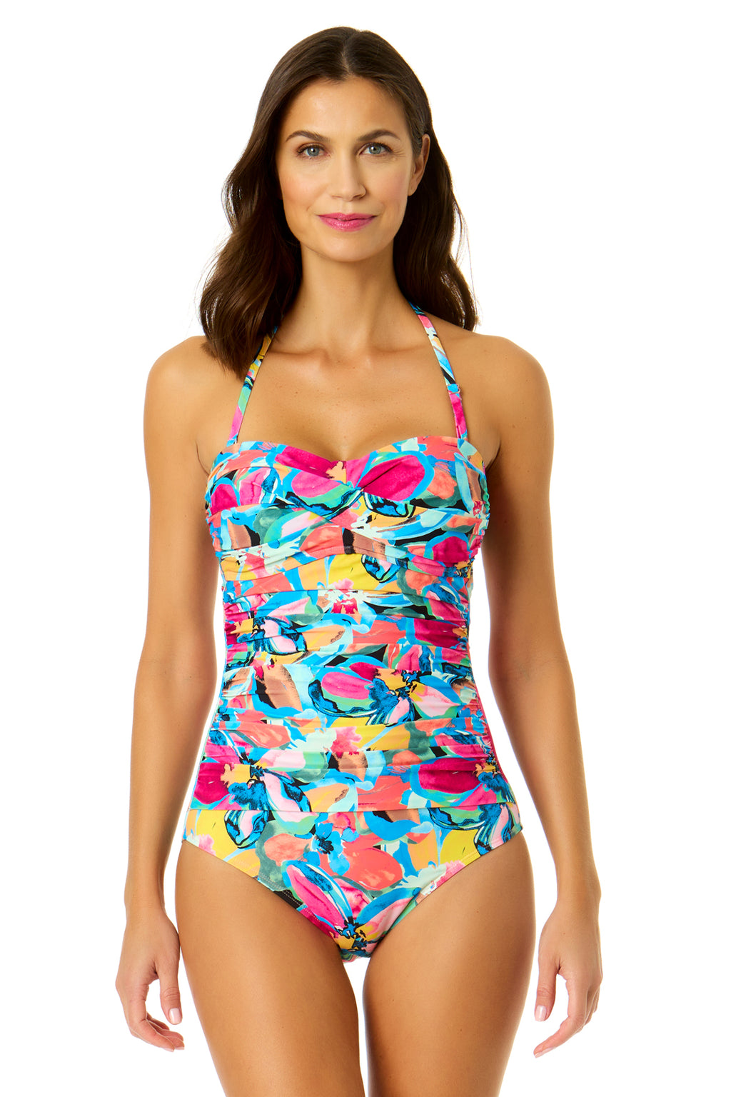 Amalfi One Shoulder One Piece Swimsuit - Lilac