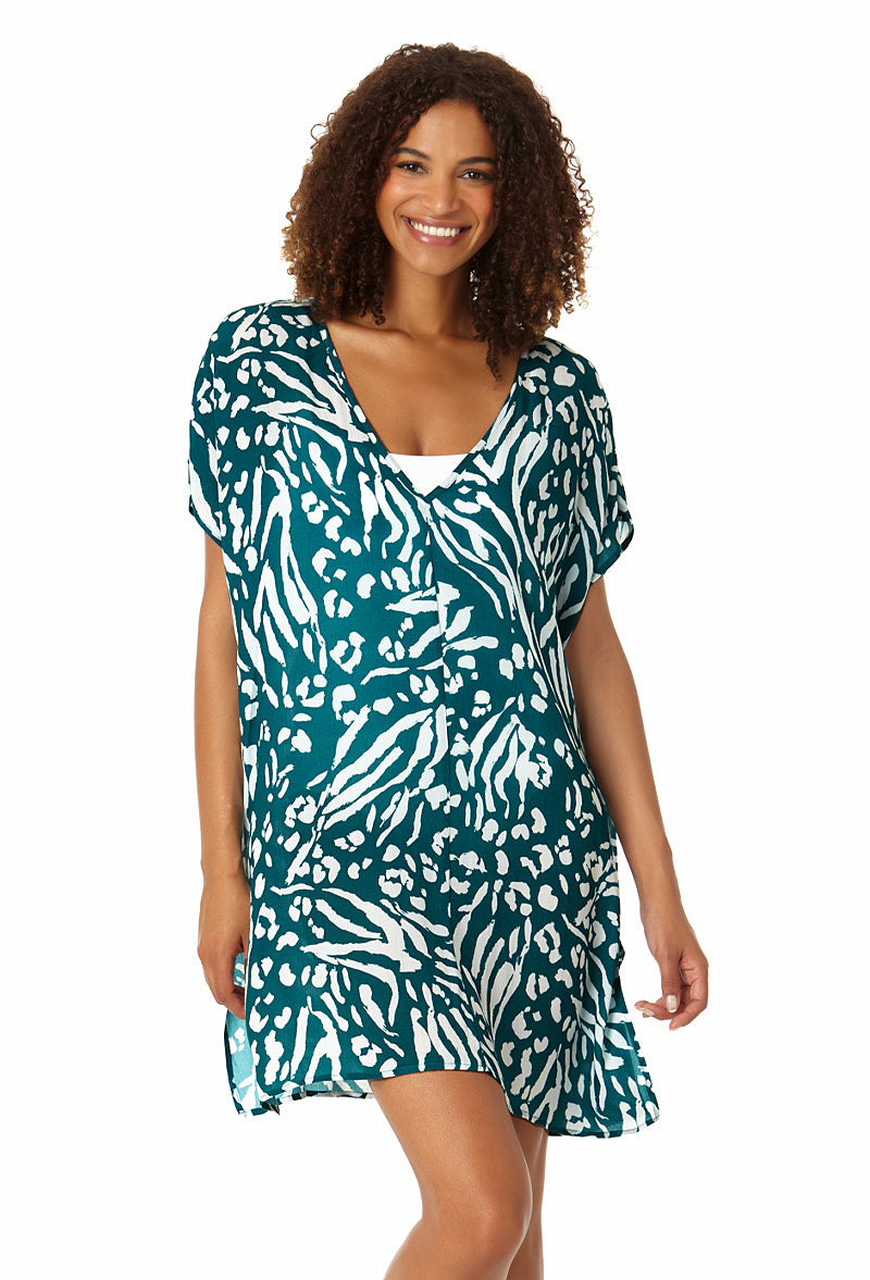 Anne cole best sale swim cover up