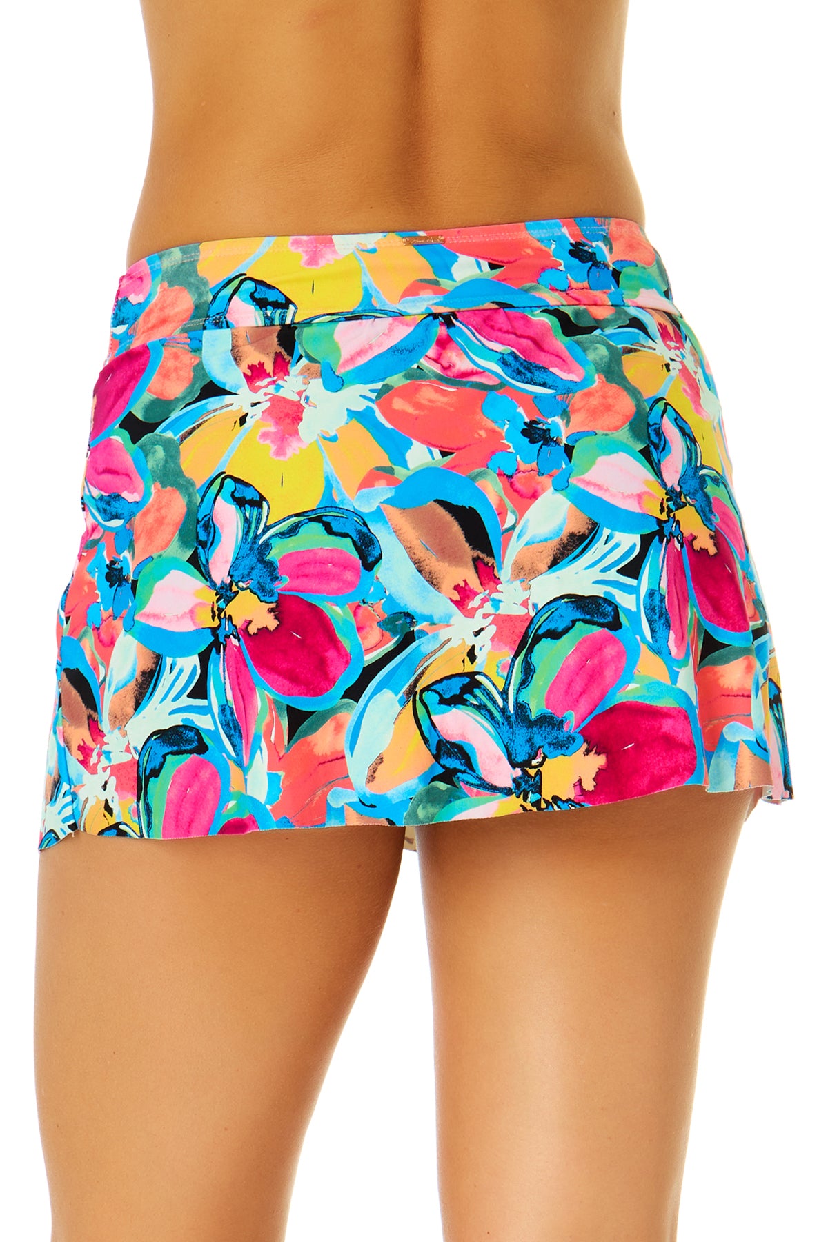 Floral 2024 swim skirt