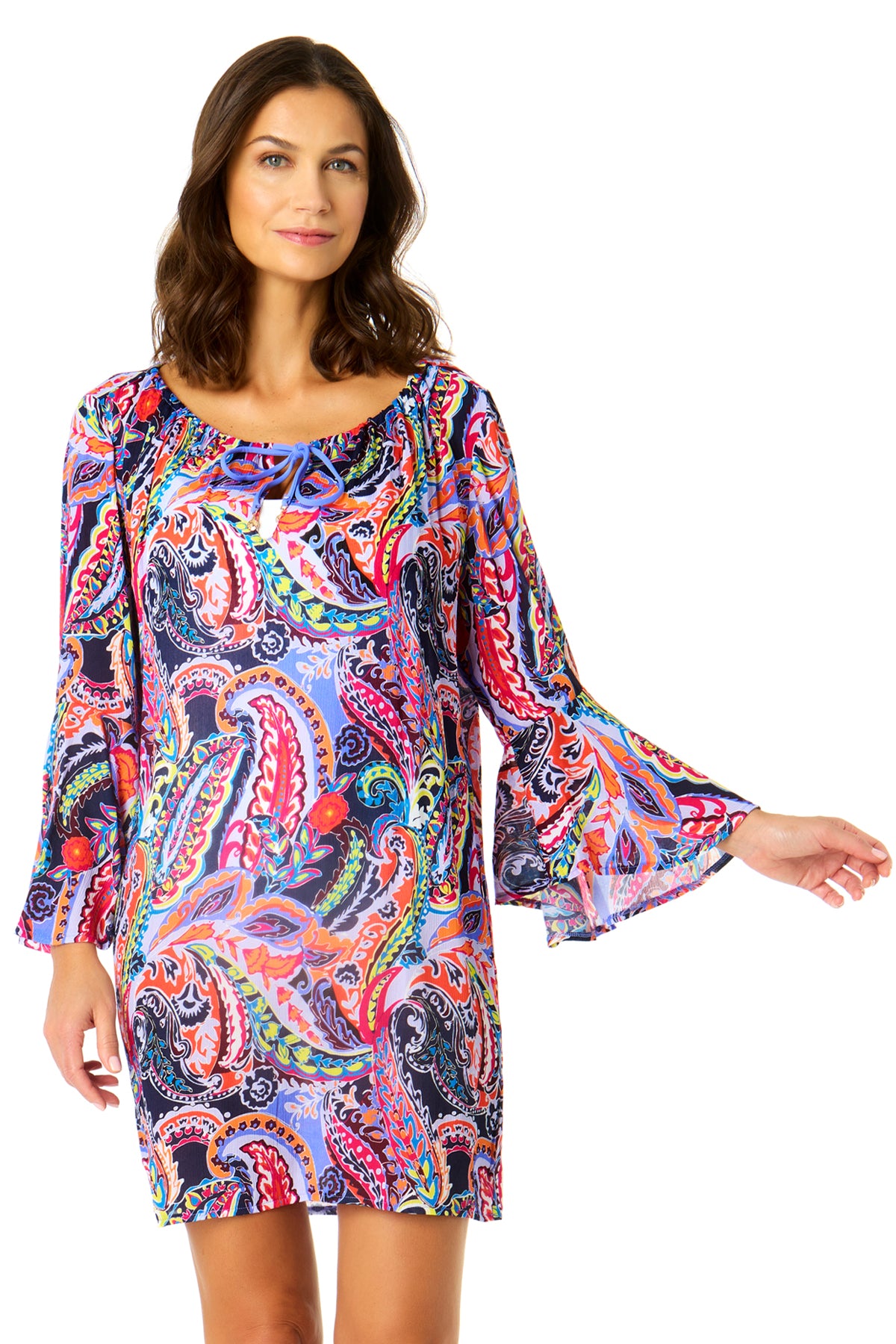 Anne cole hot sale paisley cover up