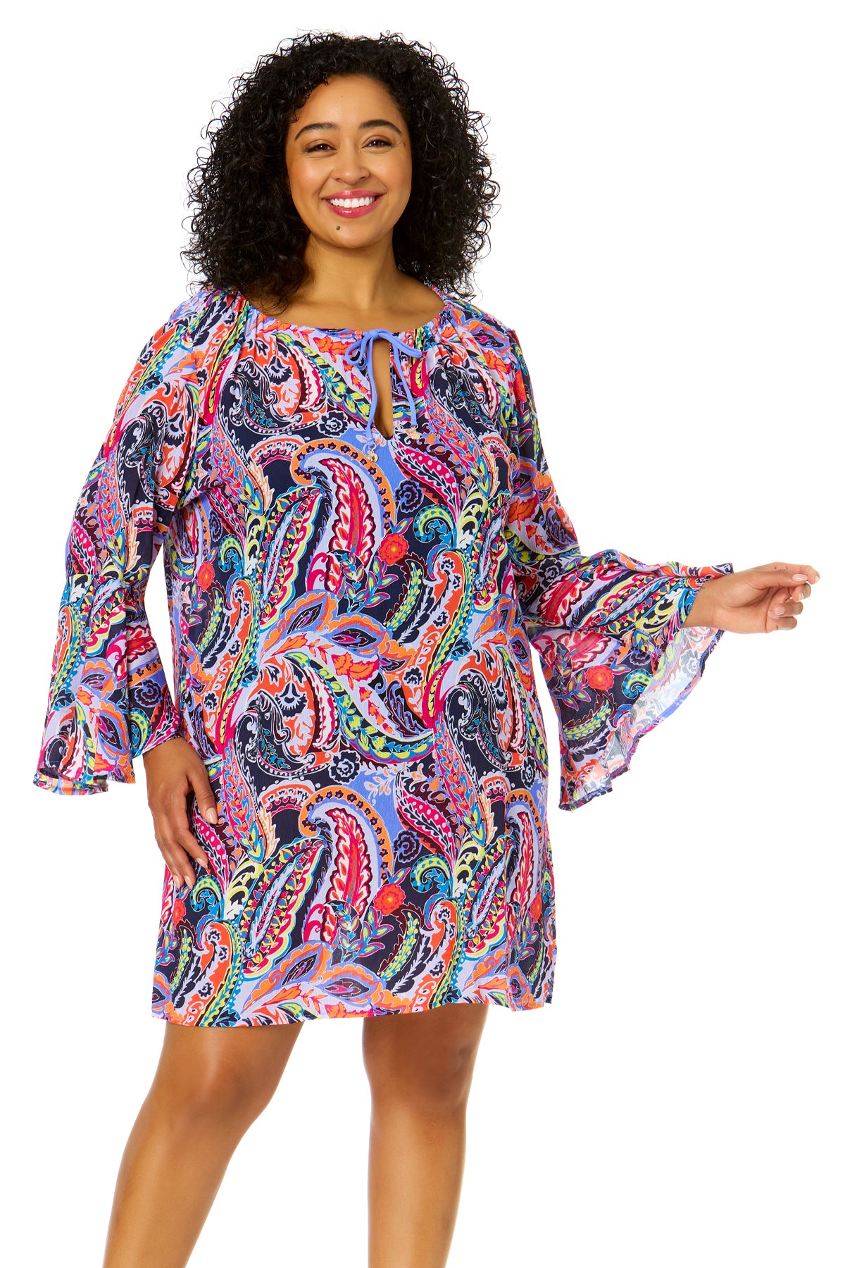 Anne cole paisley store cover up