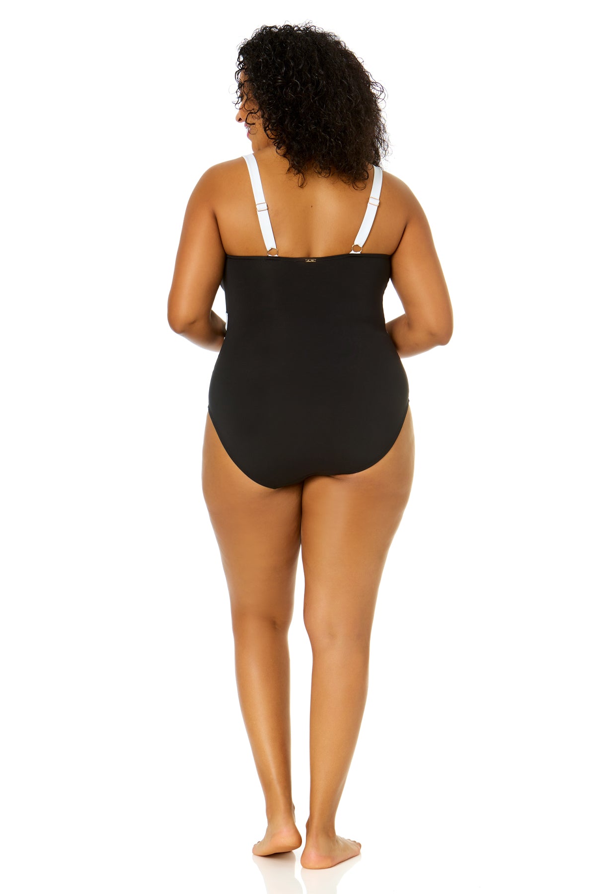 Plus size best sale mesh swimsuit