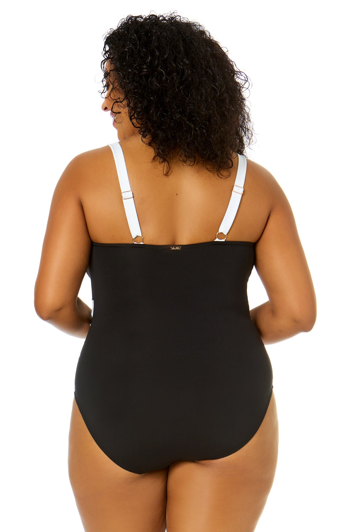 Plus Size Women's Solid Swimsuits: One-Piece, Tankini & Bikinis