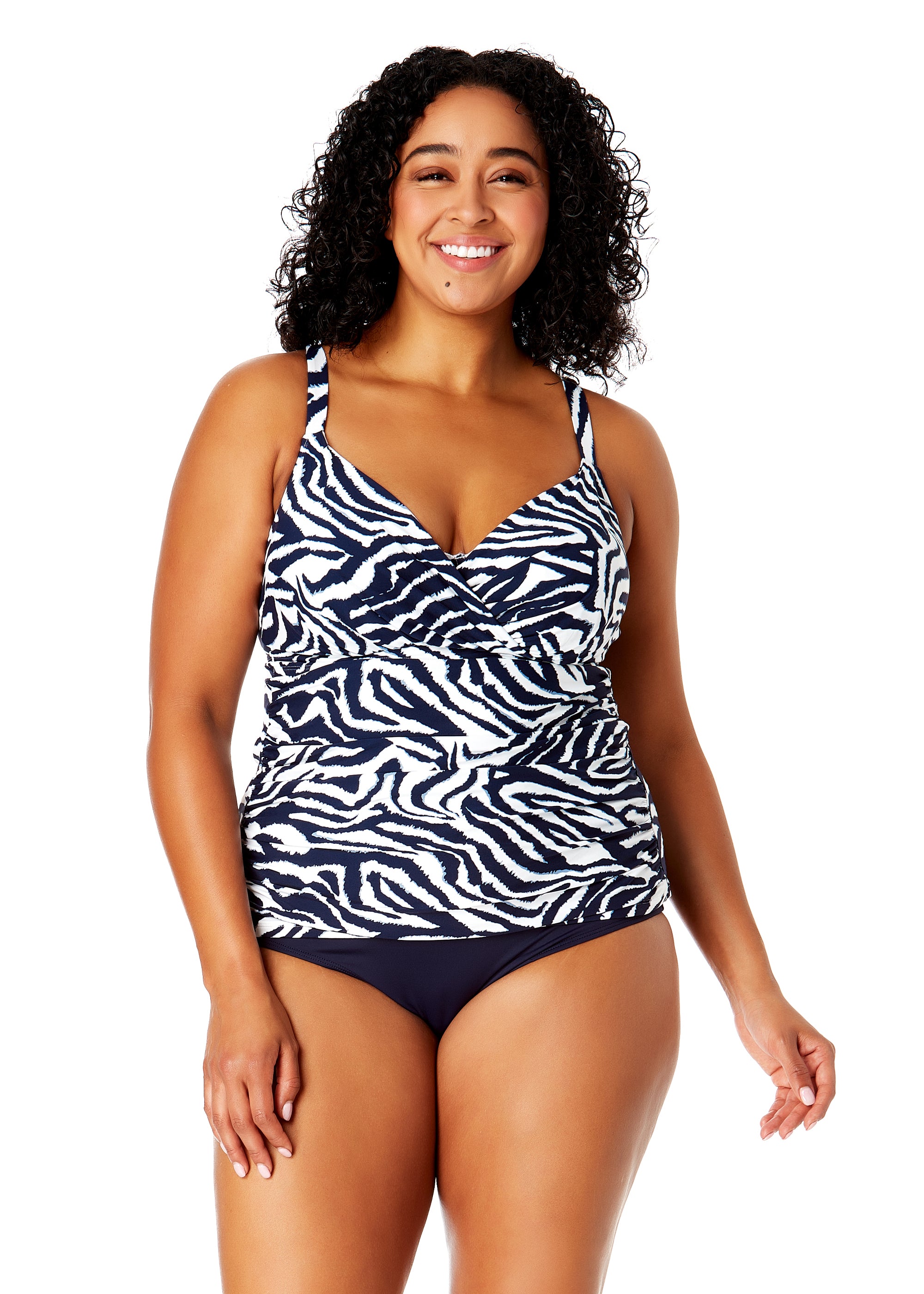 Plus size underwire tankini swimsuits online