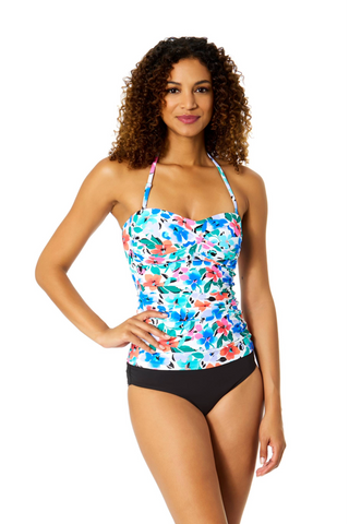Women's Fiore Twist Front Bandeaukini Swim Top