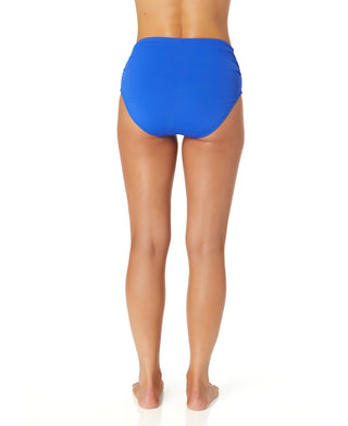 Women's Live In Color Convertible High Waist Shirred Swim Bottom