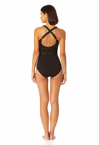 Buy ANN SUMMERS The Elite Embellished Mesh Bodysuit - Black At 40% Off