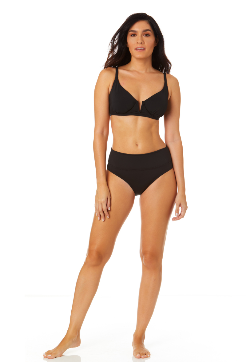 underwire v bikini top
