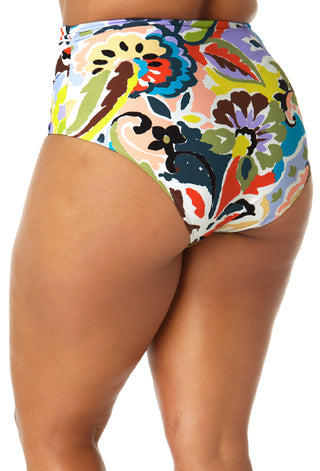 High Waisted Swimsuits: Bottoms, Bikinis, Tummy Control Bottoms – Anne Cole