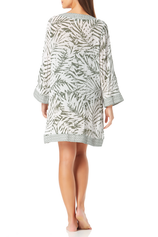 Anne Cole - Contrast Band Tunic Cover Up