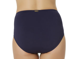 Anne Cole - Live In Color High Waist Swim Bottom Navy 4
